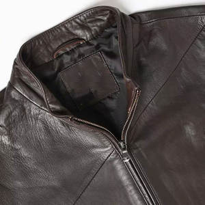 Nueva Chaqueta de Cuero para Hombre, Modelo de Moda, Fabricada en Pakistán, Precio al por Mayor - Product Image 5
