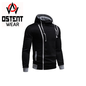 Sudadera con capucha de lana de alta calidad para hombre hecha a medida al por mayor, nuevo diseño con logotipo bordado para invierno - Product Image 3