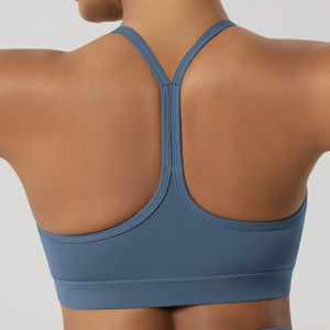 Soutien-gorge de sport personnalisé de qualité supérieure pour femmes, nouveau design, respirant, sans couture, pour la gym et le yoga, vente en gros - Product Image 2