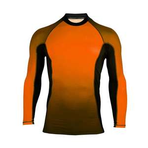 Rashguard MMA BJJ à manches longues 2026 avec logo personnalisé, impression numérique, respirant, séchage rapide, polyester/nylon, vêtements de sport - Product Image 5