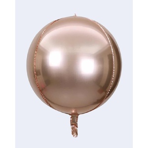 Palloncini Party Love 4D Oro Rosa 56cm Confezione da 12 Pezzi - Product Image 1