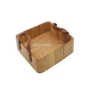 Plateau de service en bois de conception standard avec plateau de service de restaurant de forme rectangulaire de qualité supérieure pour une utilisation en cuisine - Product Image 4