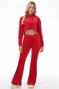 ชุดเซ็ตสองชิ้น เสื้อแจ็คเก็ตมีฮู้ดแบบซิป ผ้ากำมะหยี่เนื้อนุ่ม ระบายอากาศได้ดี ทรงหลวม ใส่ได้ทั้งชายและหญิง  พร้อมปักโลโก้ตามแบบที่ต้องการ  คอลเลคชั่นใหม่ล่าสุดสำหรับฤดูหนาว - Product Image 5