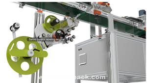 SKILT précision haute vitesse haut et bas étiqueteuse bouteilles canettes bocaux noyau moteur pompe portant PLC - Product Image 4