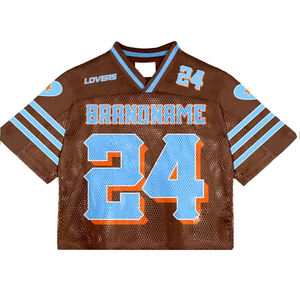 Maillot de football personnalisé pour homme et femme, respirant, en polyester, coupe courte, design boxy, impression numérique par sublimation, personnalisable - Product Image 2