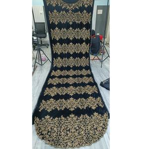Robe Dirac somalienne perlée de luxe Offre Spéciale tissu en mousseline de soie léger pour les mariages et les événements culturels disponibles pour une quantité en vrac - Product Image 3