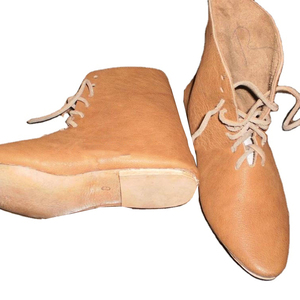 OEM Service Designers Haute Qualité 100% En Cuir Véritable Hommes Casual Sécurité Médiévale Bottines À Lacets Caractéristique Chaussures - Product Image 1