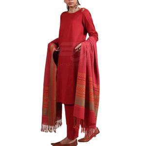 Conjunto de Vestido Tradicional para Mujer, Diseño Pakistaní, Traje de 3 Piezas, Colección de Invierno, Personalizado - Product Image 1