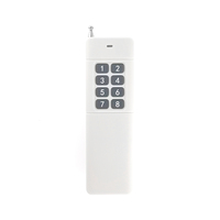 433MHz 12 Tombol Remote Kontrol Nirkabel Universal LoRa FSK 5000m Pemancar dan Penerima RF untuk Pompa Air