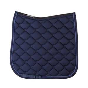 Almohadilla de sillín de doma acolchada negra con forro de polialgodón para saltar, montar a caballo, relleno de fieltro de algodón para propietarios de caballos - Product Image 3