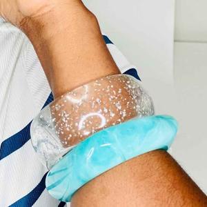 Resin Bangles & <b>Bracelets</b> for Women New Collection <b>Angel</b> Style Jewelry for Parties and Weddings High Quality - Product Image 6