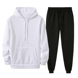 Ropa Deportiva de Invierno Personalizada de Moda, Blanca, de Poliéster/Algodón, Transpirable, de Secado Rápido, Ligera, de Manga Larga - Product Image 2