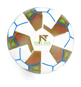 Ballon de football d'entraînement Next Tech Industries en matériau PU pour l'entraînement avec un design personnalisé et un logo personnalisé - Product Image 4