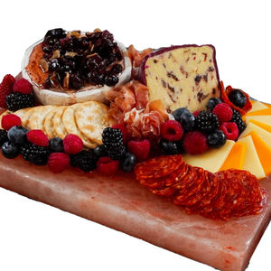 Plaque de sel rose de l'Himalaya 100% naturel, technique de sculpture, utilisation en cuisine, avec étiquette privée OEM, artisanat en sel - Product Image 4