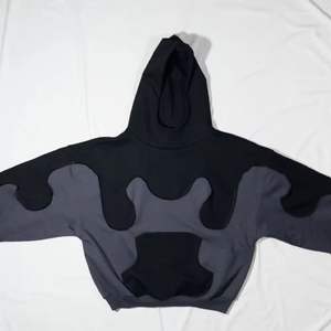 Custom Logo Applique Embroidery Patch <b>Hoodies</b> Heavyweight 460GSM 100% Cotton Crop Top Hoodie for Men - Product Image 3