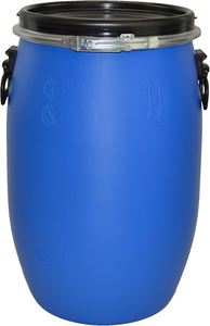 HDPE 200L 220L Cylinder Barrel 55 Gallon White Plastic Stacking <b>Drums</b> for Sale - Product Image 6