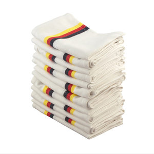 ผ้าเช็ดตัวผ้าฝ้ายเนื้อปลาเฮอริ่งเนื้อ100% แห้งเร็วใช้ในห้องครัว - Product Image 1