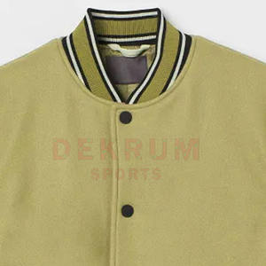 Veste en laine oversize confortable pour homme, style Letterman, tissu durable, col montant, respirante, séchage rapide, écologique – Meilleure vente - Product Image 4