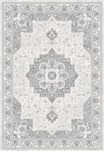 Tapis turc tissé traditionnel Heritagea, motif médaillon, en PP thermosoudé, PES 604K points, 11 mm, poils courts, multicolore, écologique, adapté aux animaux de compagnie - Product Image 4