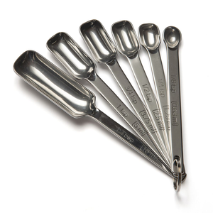 Artesanías personalizadas Diseñador antiguo Sólido Acero inoxidable Cuchara medidora Personalizada Alta calidad Precio barato - Product Image 5