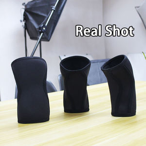 Genouillère de compression en néoprène Heaven Earth pour haltérophilie, avec fermeture antidérapante et épaisseur personnalisable pour la musculation et la course à pied - Product Image 6