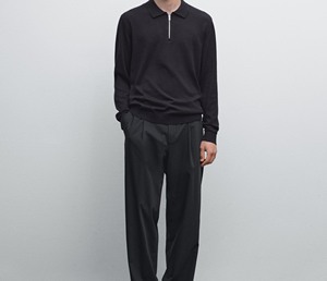 Polos elegantes para hombre High GSM Cotton Luxury Feel Private Label Service - Product Image 4