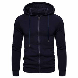 2024 Pakistán hizo sudaderas con cremallera transpirables para hombres 100% algodón mejor precio diferentes estilos servicio OEM para invierno - Product Image 2