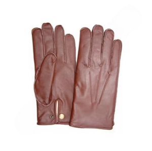 ถุงมือหนังสีดำสำหรับผู้ชาย, ถุงมือหนังทนทานต่อการตัดมือ - Product Image 2