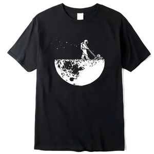 T-shirts de luxe en coton épais 5 Spandex pour hommes Streetwear imprimé à motif solide graphique surdimensionné personnalisé à manches courtes - Product Image 1