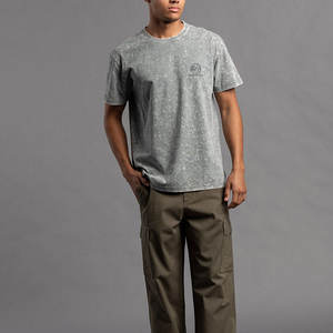 Nouveau design, t-shirts pour hommes de haute qualité, effet délavé à l'acide, 100% coton, best-seller, vente chaude, coupe ample, t-shirts pour hommes effet délavé à l'acide - Product Image 6