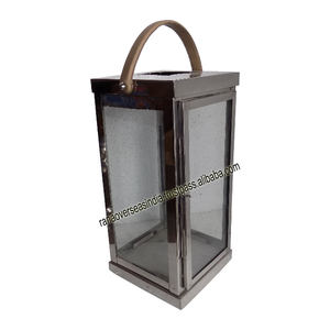 Linterna decorativa al por mayor de acero inoxidable de la mejor calidad para eventos en interiores y exteriores y decoración de bodas - Product Image 1