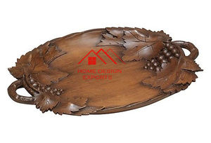 Venta caliente diseño Premium tallado a mano decorativo último diseño plato de Chocolate para fiestas plato - Product Image 3