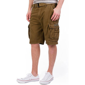 Short cargo pour hommes Short d'été en coton pour hommes Short ample multi-poches Bermuda décontracté - Product Image 6