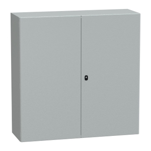 Per SCHNEIDER ELECTRIC NSYS3D121240D - Pannello di montaggio a parete in acciaio per quadri elettrici S3D con doppia porta piana e piastra di montaggio - Product Image 1