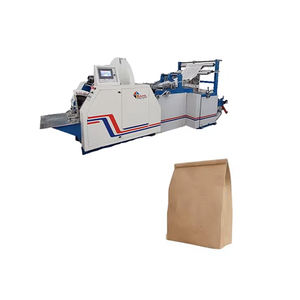 เครื่องทำถุงกระดาษอัตโนมัติบรรจุภัณฑ์สำหรับช้อปปิ้งเครื่องทำกระเป๋าแบบมือจับแบน - Product Image 1