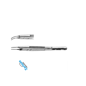 Pince à iris Stevens en acier inoxydable de haute qualité, fabricant et exportateur d'instruments chirurgicaux légèrement incurvés de 10.5cm - Product Image 4