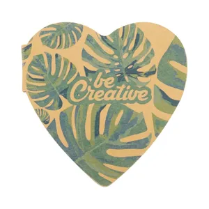 CreaStick Heart Bloc-notes promotionnel écologique, gadget unique - Product Image 4
