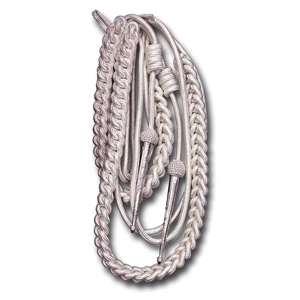 High Quality Elegant Gold Aiguillette With Lightweight <b>Braided</b> PC <b>Cord</b> for Formal Outdoor Wear - Product Image 1