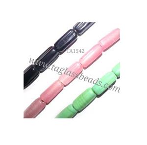 ลูกปัดแก้วที่มีสีสันสำหรับเครื่องประดับผู้หญิงทำลูกปัดแก้วธรรมดาทรงหยดน้ำ10มม. พร้อมวัสดุคริสตัลลูกปัดหลวม - Product Image 5