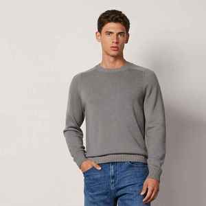 Fabricant OEM, pulls cardigan en coton pour hommes, chandails boutonnés à manches longues en tricot doux pour une tenue décontractée ou un uniforme de travail - Product Image 1