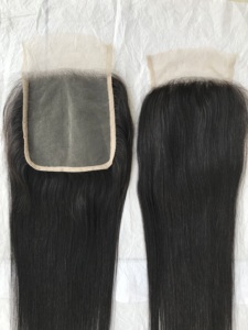 Temple-pelo virgen sin procesar para mujer, pelo con cutícula natural, sin enredos, con cierre Hd - Product Image 2