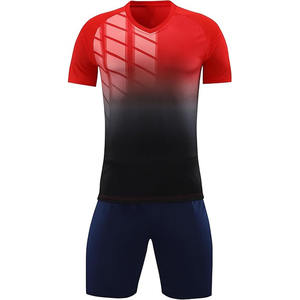 Maillot de football imprimé de dernière génération, maillot de football de club, maillots et shorts de l'équipe de France, entraînement, téléchargé par Dress Sports - Product Image 1
