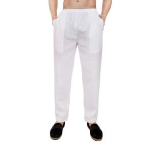 Ensemble Kurta Pyjama en Coton Imprimé pour Homme TRILOKI, Vêtement Traditionnel Indien Ethnique de Créateur pour Mariage PARTMENCSPNT01001 - Product Image 6