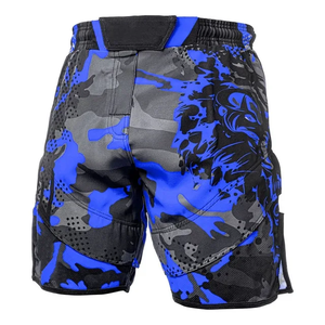 Shorts de boxe, MMA et Muay Thai pour hommes, vente en gros OEM, impression par sublimation, logo personnalisé, haute qualité, séchage rapide, respirant, taille élastique - Product Image 4