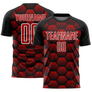 Camisetas de fútbol de calidad superior al por mayor, OEM uniformes de fútbol, ropa deportiva atlética seca de ajuste personalizado para entrenamiento y competición - Product Image 3
