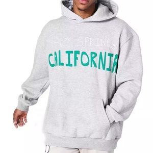 2024 automne hiver sport en plein air pull hommes goutte épaule décontracté pull à capuche mâle coton polaire personnalisé pull à capuche - Product Image 1
