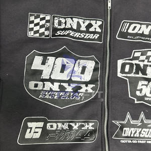 Precio fordable La demanda del cliente El diseño más único Corte perfecto Precio bajo Impreso Sudaderas con capucha con cremallera para hombres - Product Image 2