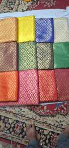 Tissu Jacquard brocart indien pour robe de chemisier Kurti Lehenga matériaux de robe articles de décoration intérieure et fabrication de coussins - Product Image 3