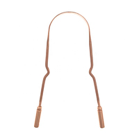 Nettoyeur de langue Portable grattoir de langue en acier inoxydable nettoyeurs de langue en métal souffle frais grattoir de nettoyage oral
