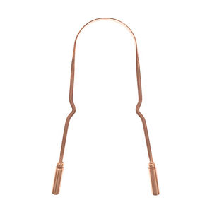 Portable <b>Tongue</b> <b>Cleaner</b> Stainless Steel <b>Tongue</b> Scraper Metal <b>Tongue</b> <b>Cleaners</b> Fresh Breath Oral Cleaning Scraper - Product Image 1